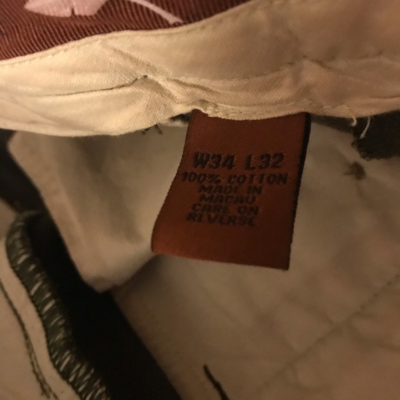 Thick khaki designer pants(comparable to Carrhart) - Picture 3 of 7